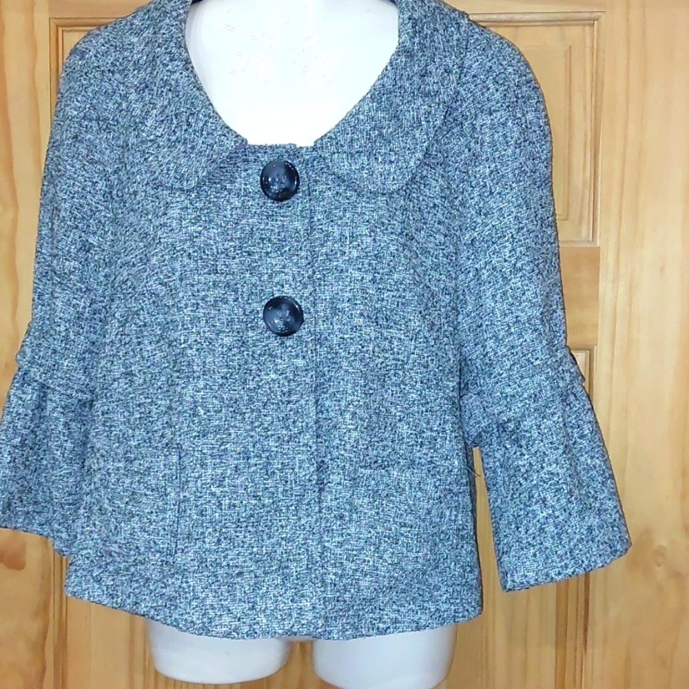 Cute Crop Swing Jacket